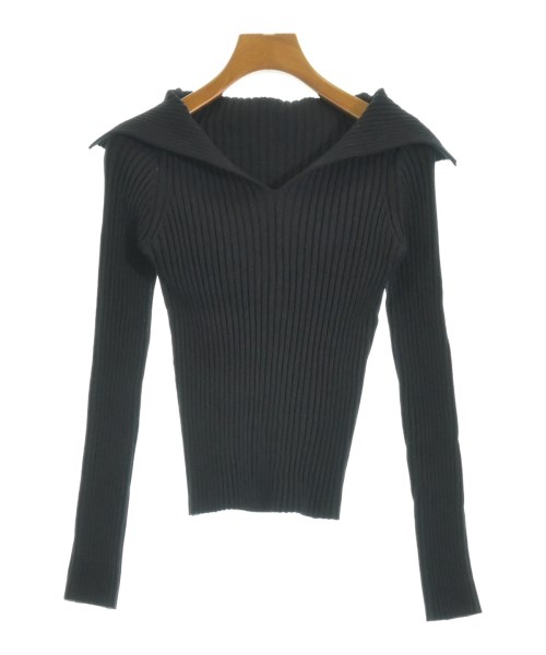 FRAY I.D(フレイアイディー)ニット・セーター 黒 サイズ:F/2200639085036