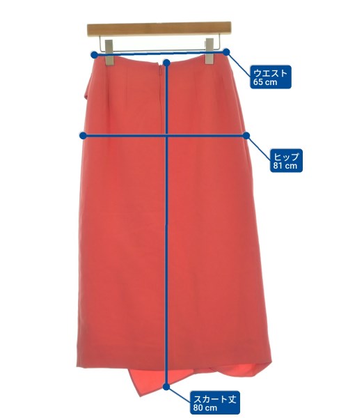 FRAY I.D（フレイアイディー）ロング・マキシ丈スカート 赤 サイズ:1(M位) レディース/2200640093020