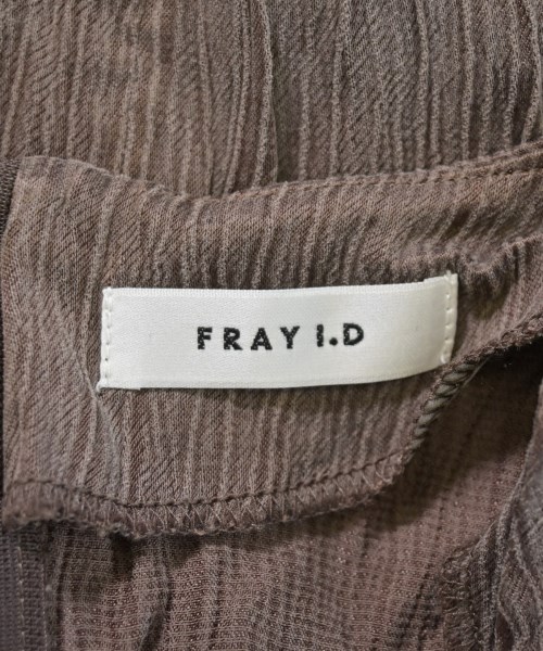 FRAY I.D（フレイアイディー）ワンピース 茶 サイズ:1(M位) レディース/2200639501048