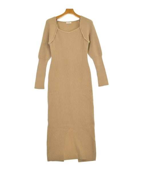 FRAY I.D(フレイアイディー)ワンピース ベージュ サイズ:ONE/2200648678038