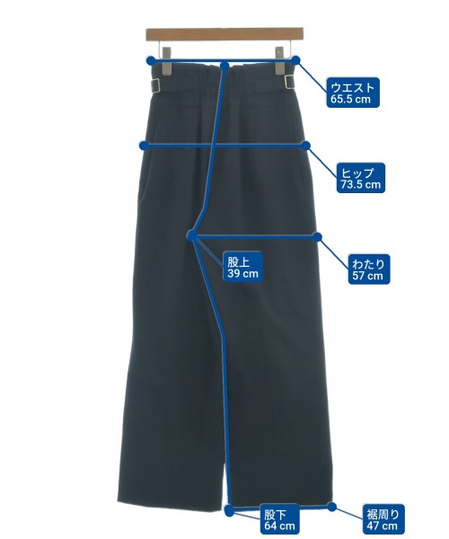 FRAY I.D（フレイアイディー）スラックス 紺 サイズ:0(S位) レディース/2200650090019