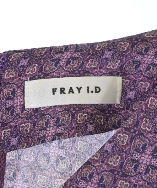 FRAY I.D（フレイアイディー）ワンピース 紫 サイズ:0(XS位) レディース/2200650574052