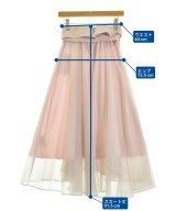 FRAY I.D（フレイアイディー）ロング・マキシ丈スカート ピンク サイズ:0(S位) レディース/2200650574069