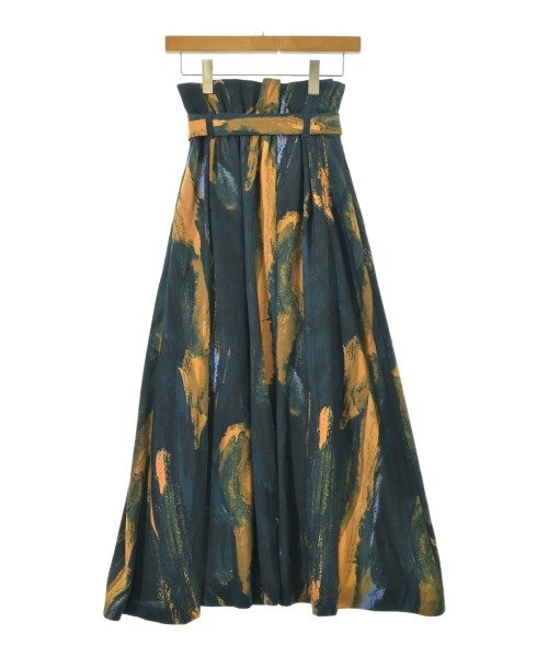 FRAY I.D（フレイアイディー）ロング・マキシ丈スカート 紺 サイズ:1(M位) レディース/2200646811017