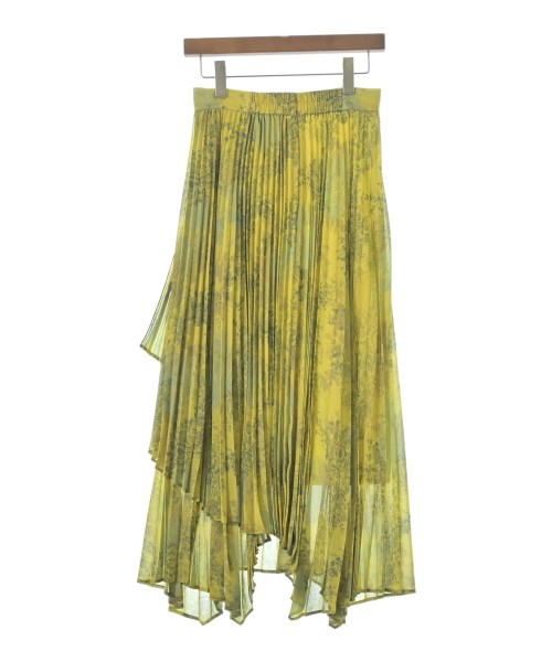 FRAY I.D（フレイアイディー）ロング・マキシ丈スカート 黄 サイズ:1(M位) レディース/2200646811024