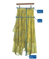 FRAY I.D（フレイアイディー）ロング・マキシ丈スカート 黄 サイズ:1(M位) レディース/2200646811024