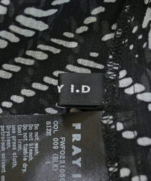 FRAY I.D（フレイアイディー）ワンピース 黒 サイズ:1(M位) レディース/2200644147057