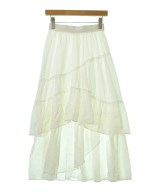 FRAY I.D（フレイアイディー）ロング・マキシ丈スカート 白 サイズ:0(S位) レディース/2200644107044