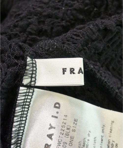 FRAY I.D（フレイアイディー）Tシャツ・カットソー 黒 サイズ:F レディース/2200650158016