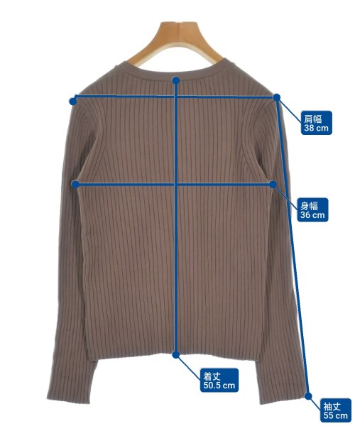 FRAY I.D（フレイアイディー）カーディガン 茶 サイズ:F レディース/2200642937070