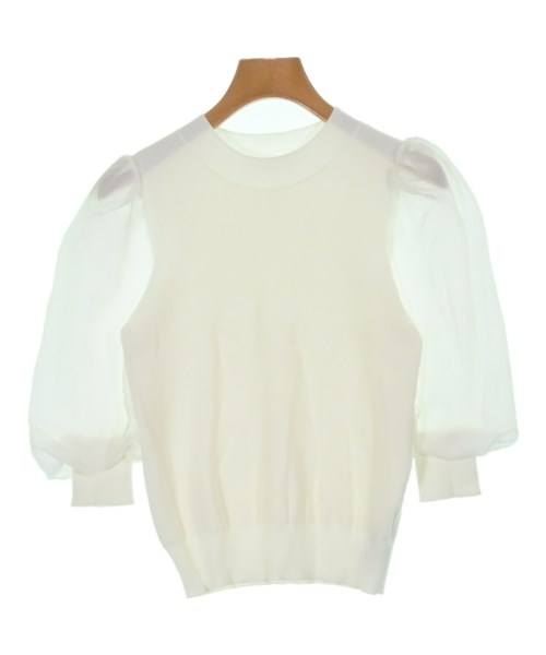 FRAY I.D(フレイアイディー)ニット・セーター 白 サイズ:ONE/2200652901047