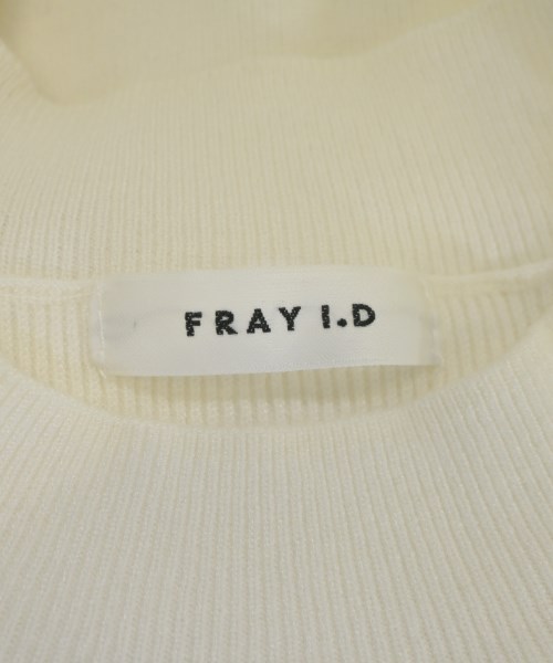FRAY I.D（フレイアイディー）ニット・セーター 白 サイズ:ONE レディース/2200652901047