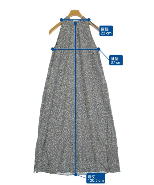 FRAY I.D（フレイアイディー）ワンピース グレー サイズ:1(M位) レディース/2200652901108