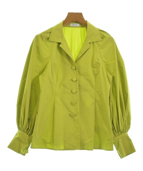FRAY I.D(フレイアイディー)ブラウス 緑 サイズ:0(S位)/2200654382066