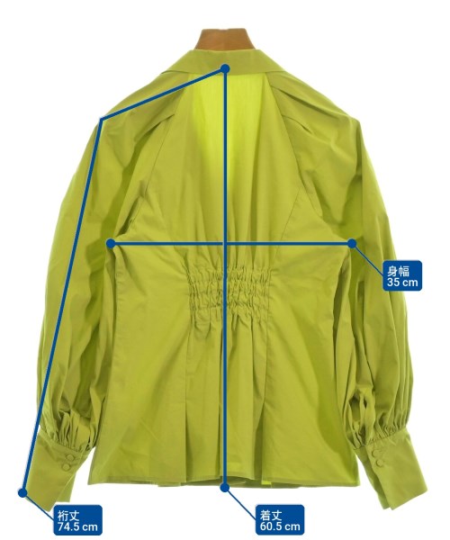 FRAY I.D（フレイアイディー）ブラウス 緑 サイズ:0(S位) レディース/2200654382066