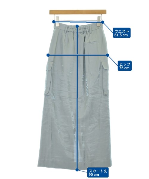 FRAY I.D（フレイアイディー）ロング・マキシ丈スカート 青 サイズ:0(S位) レディース/2200702649127