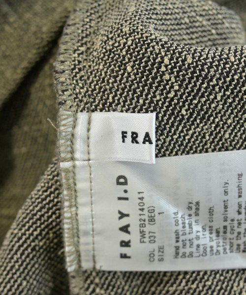 FRAY I.D（フレイアイディー）ブラウス ベージュ サイズ:1(M位) レディース/2200692210024