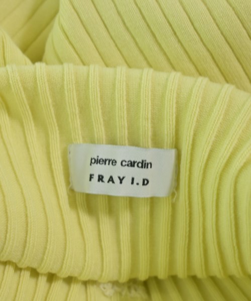 FRAY I.D（フレイアイディー）ニット・セーター 黄 サイズ:F レディース/2200707728025