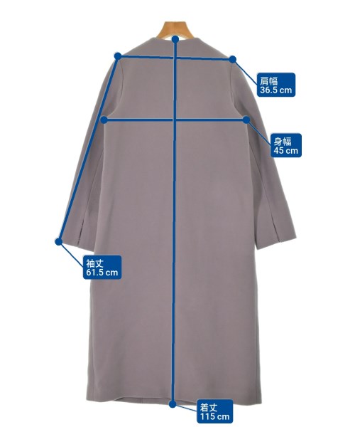 FRAY I.D（フレイアイディー）チェスターコート 紫 サイズ:1(M位) レディース/2200659966018