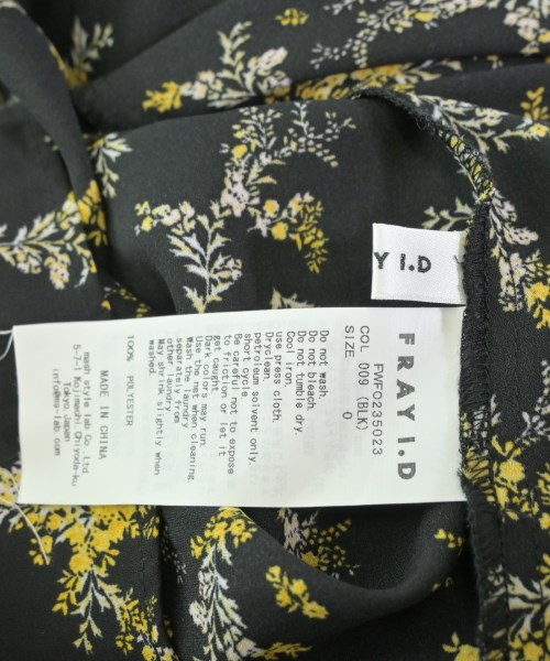 FRAY I.D（フレイアイディー）ワンピース 黒 サイズ:0(XS位) レディース/2200660619064