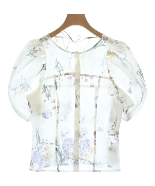 FRAY I.D(フレイアイディー)ブラウス 白 サイズ:1(M位)/2200664071028