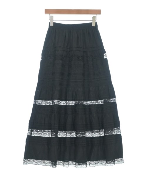 FRAY I.D(フレイアイディー)ロング・マキシ丈スカート 黒 サイズ:0(S位)/2200661137031