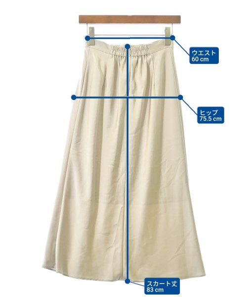 FRAY I.D（フレイアイディー）ロング・マキシ丈スカート 白 サイズ:1(M位) レディース/2200664652142