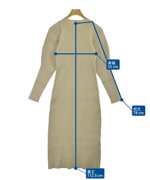 FRAY I.D（フレイアイディー）ワンピース ベージュ サイズ:F レディース/2200661044049