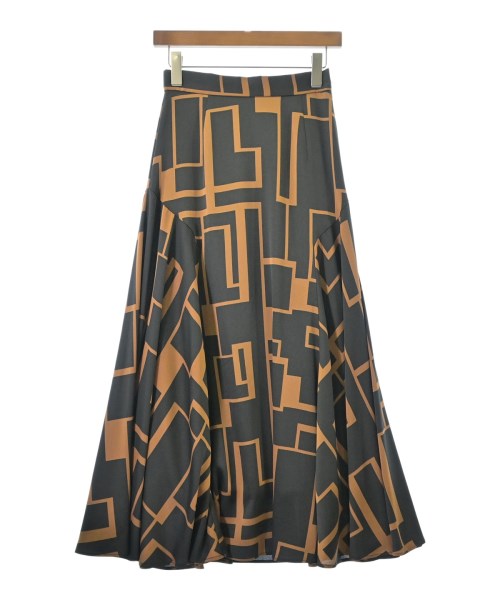 FRAY I.D(フレイアイディー)ロング・マキシ丈スカート 黒 サイズ:1(M位)/2200663339051