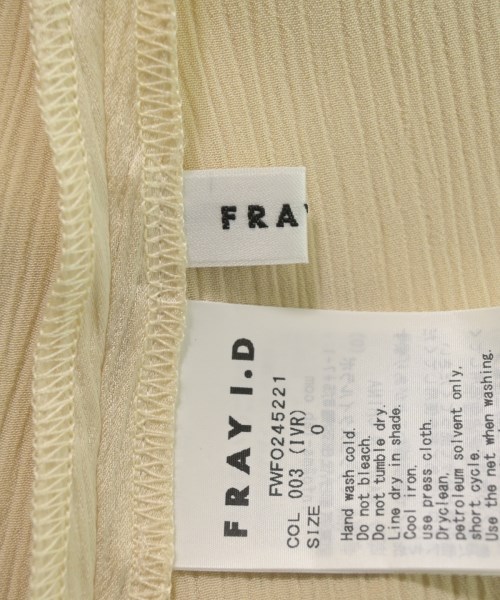 FRAY I.D（フレイアイディー）ワンピース ベージュ サイズ:0(S位) レディース/2200658296017