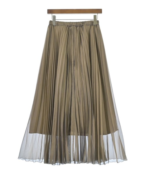 FRAY I.D(フレイアイディー)ロング・マキシ丈スカート 茶 サイズ:F/2200664941130