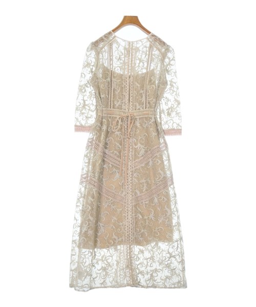 FRAY I.D（フレイアイディー）ワンピース ベージュ サイズ:1(M位) レディース/2200666773029