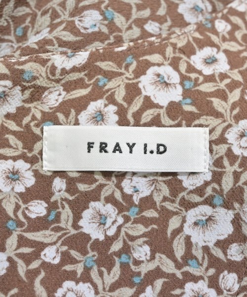 FRAY I.D（フレイアイディー）ワンピース 茶 サイズ:1(M位) レディース/2200667298118