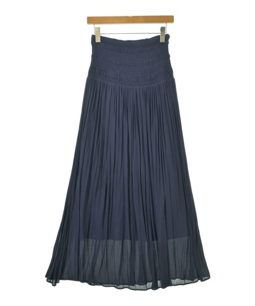 FRAY I.D(フレイアイディー)ロング・マキシ丈スカート 紺 サイズ:1(M位)/2200665044304