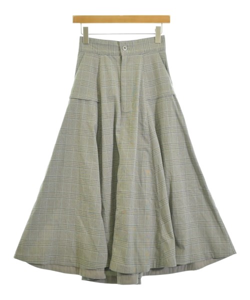 FRAY I.D(フレイアイディー)ロング・マキシ丈スカート グレー サイズ:0(S位)/2200664529093