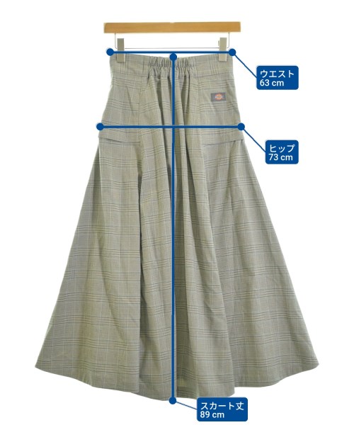 FRAY I.D（フレイアイディー）ロング・マキシ丈スカート グレー サイズ:0(S位) レディース/2200664529093