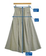 FRAY I.D（フレイアイディー）ロング・マキシ丈スカート グレー サイズ:0(S位) レディース/2200664529093