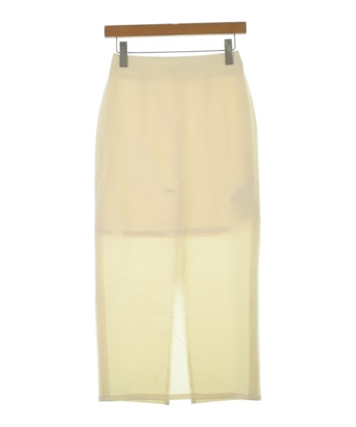 FRAY I.D(フレイアイディー)ロング・マキシ丈スカート 白 サイズ:0(S位)/2200666416025