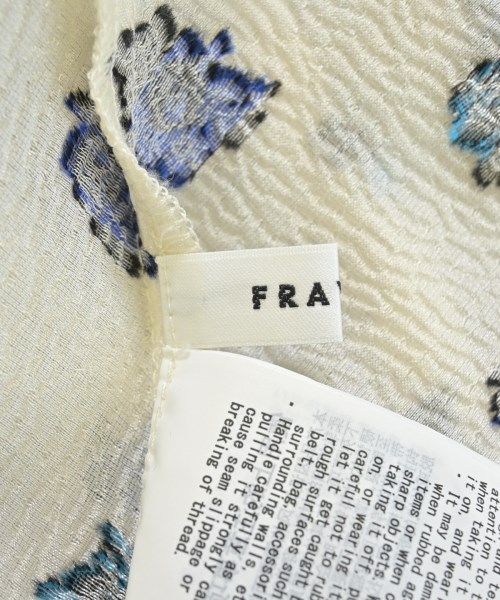 FRAY I.D（フレイアイディー）ブラウス 白 サイズ:ONE レディース/2200668647090