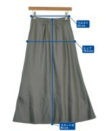 FRAY I.D（フレイアイディー）ロング・マキシ丈スカート グレー サイズ:0(S位) レディース/2200666152442