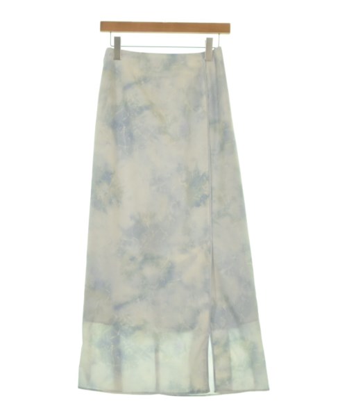 FRAY I.D(フレイアイディー)ロング・マキシ丈スカート 青 サイズ:1(M位)/2200666352101