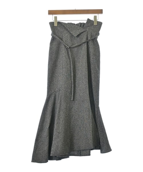 FRAY I.D(フレイアイディー)ロング・マキシ丈スカート グレー サイズ:0(S位)/2200665615030