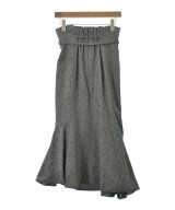 FRAY I.D（フレイアイディー）ロング・マキシ丈スカート グレー サイズ:0(S位) レディース/2200665615030