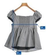 FRAY I.D（フレイアイディー）カジュアルシャツ 黒 サイズ:0(S位) レディース/2200666429032