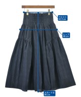 FRAY I.D（フレイアイディー）ロング・マキシ丈スカート 紺 サイズ:0(XS位) レディース/2200666934116