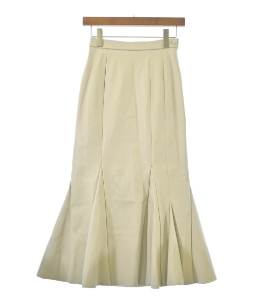 FRAY I.D(フレイアイディー)ロング・マキシ丈スカート 白 サイズ:0(XS位)/2200666073082