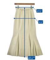 FRAY I.D（フレイアイディー）ロング・マキシ丈スカート 白 サイズ:0(XS位) レディース/2200666073082