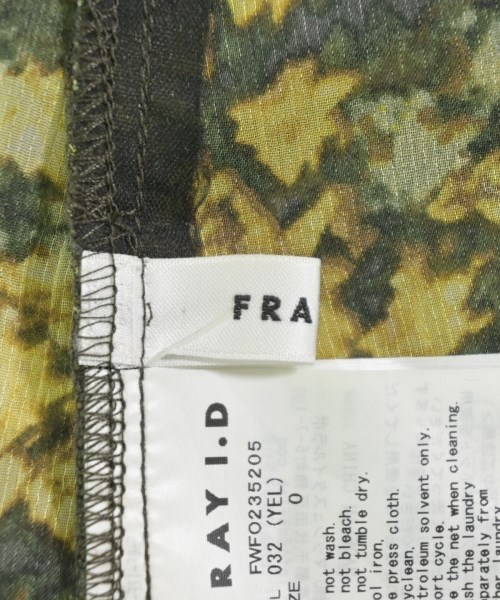 FRAY I.D（フレイアイディー）ワンピース 黄 サイズ:0(S位) レディース/2200666073136