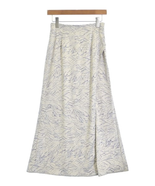 FRAY I.D(フレイアイディー)ロング・マキシ丈スカート 白 サイズ:1(M位)/2200668479011