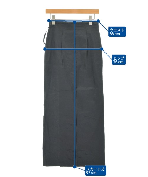 FRAY I.D（フレイアイディー）ロング・マキシ丈スカート 黒 サイズ:1(M位) レディース/2200668479028